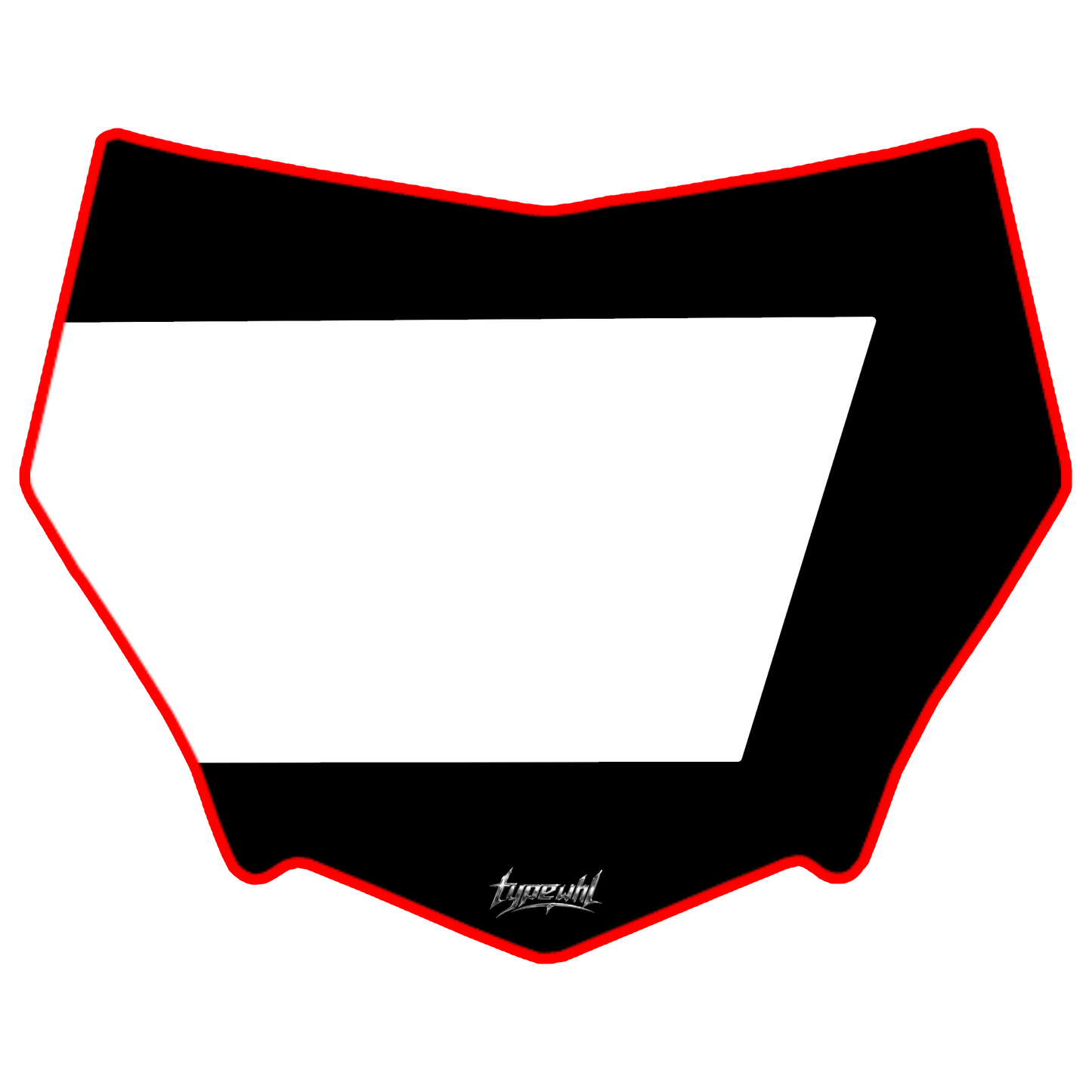 Motocutz Plate Decal