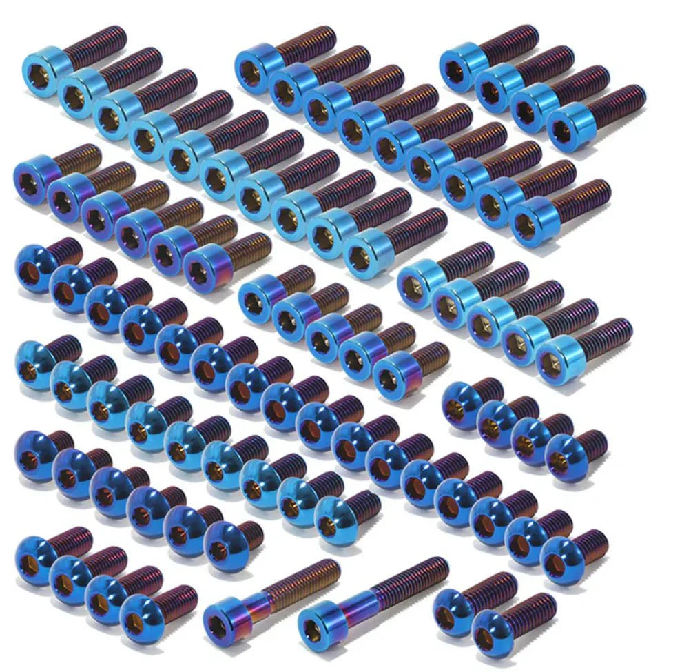 Surron LBX Titanium-Style Complete Bolt Kit
